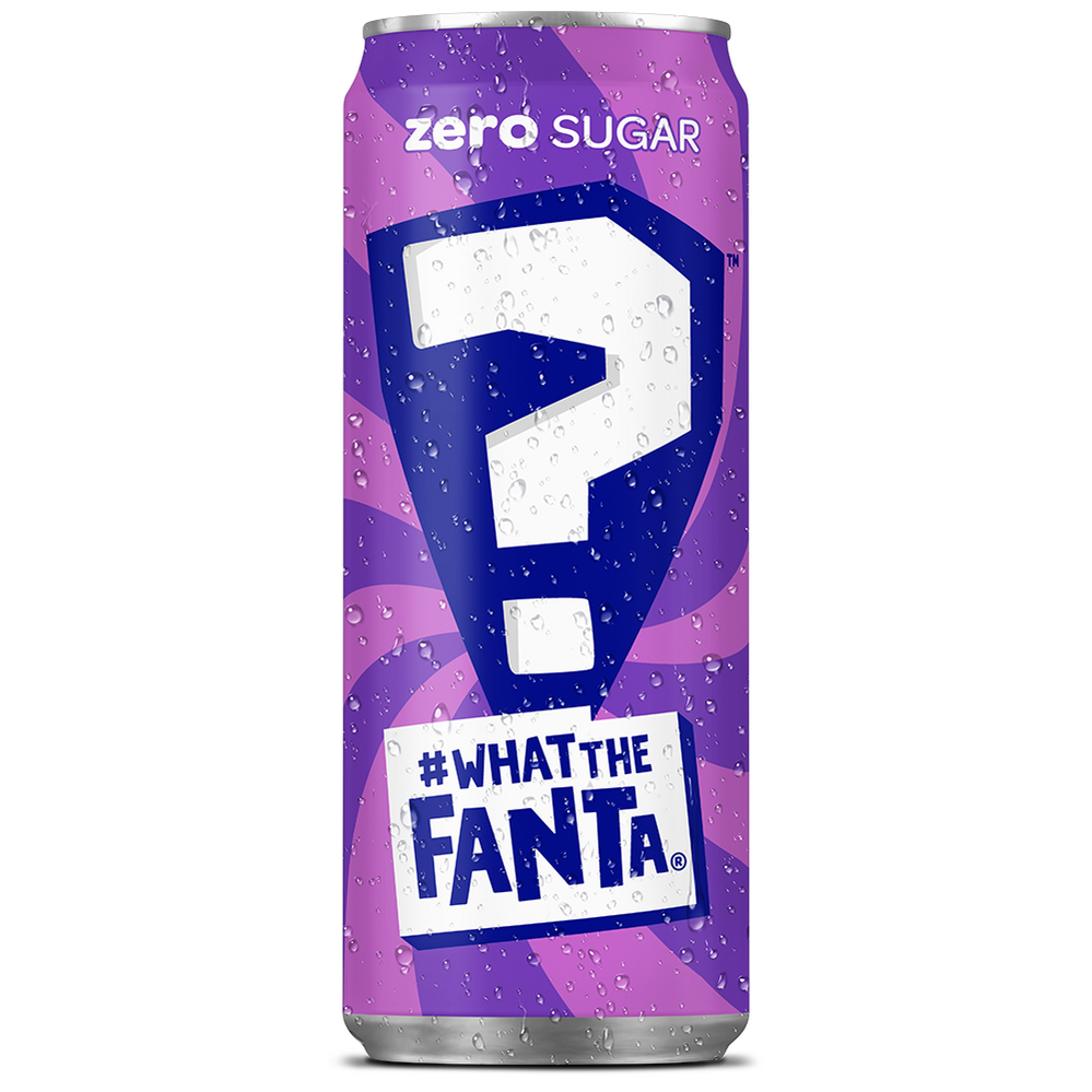 Fanta What the Fanta Purple No Sugar (Pack 12) - AmericanWay