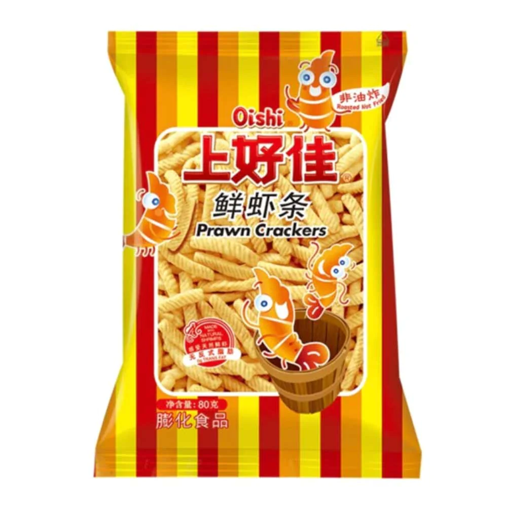 Oishi Prawn Crackers 60g, Oishi Prawn Crackers 