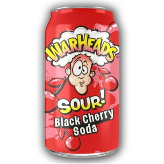 Warheads Soda Black Cherry 330ml (Pack 12)