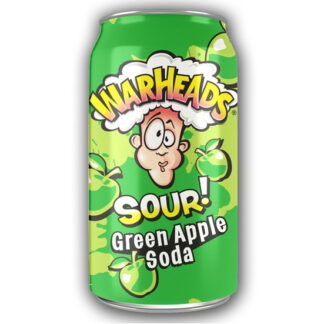 Warheads Soda Green Apple 330ml (Pack 12)