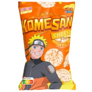 Ultra Pop Komesan Cheese Rice Chips 60g (Pack 10)