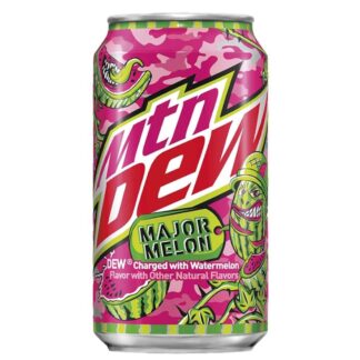 Mountain Dew Major Melon 355ml USA (Pack 12) Limited Edition
