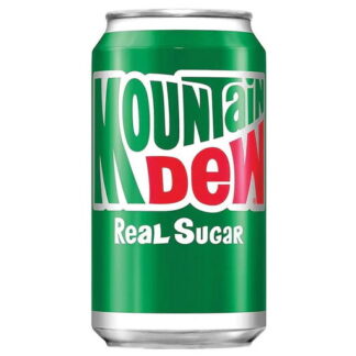 Mountain Dew Real Sugar 355ml USA (Pack 12) Limited Edition