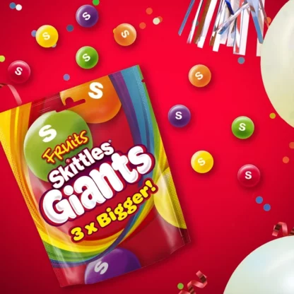 Skittles Giants Fruits 132g (Pack 15)