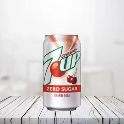 7-Up Zero Cherry 355ml USA (Pack 12)