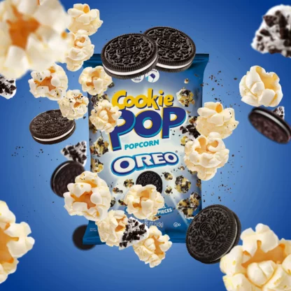 Candy Pop Cookie Pop Popcorn Oreo 149g USA (Pack 12)