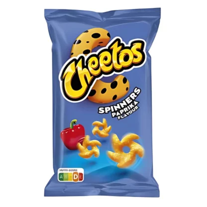 Cheetos Spinners Paprika 110g (Pack 8)