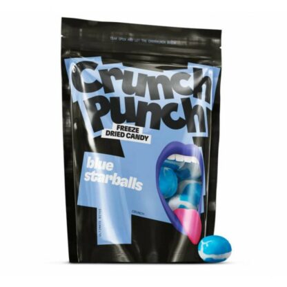 Crunch Punch Blue Starballs 100g (Pack 15)