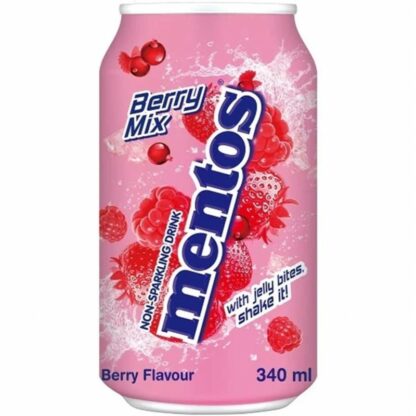 Mentos Drink Fruity Mix 340ml (Pack 24)