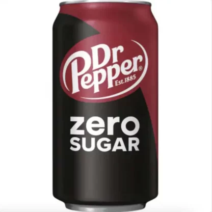 Dr Pepper Zero Sugar 355ml USA (Pack 12)