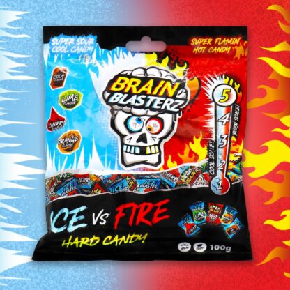 Brain Blasterz Ice vs Fire 100g UK (Pack 12)