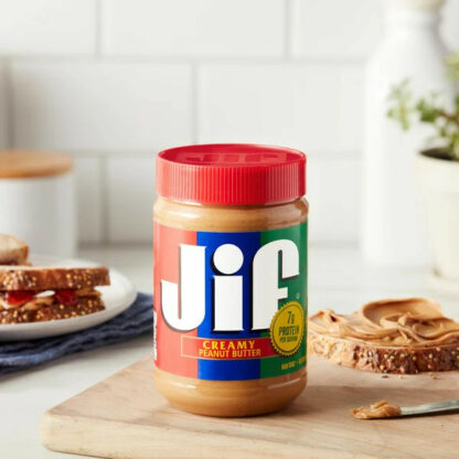 Jif Creamy Peanut Butter 454g USA (Pack 6)