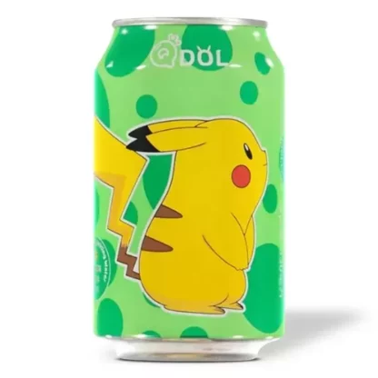 Qdol Pokémon Lime Sparkling Water 330ml China Import (Pack 24)