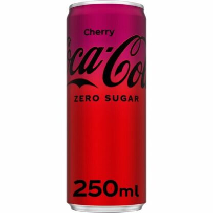 Coca Cola Zero Sugar Cherry 250ml (Pack 24)