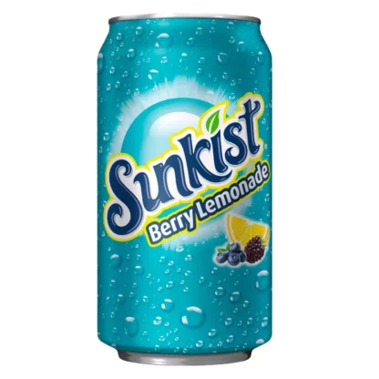 Sunkist Berry Lemonade 355ml USA (Pack 12)