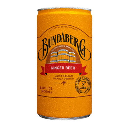 Bundaberg Ginger Beer 200ml Australia (Pack 12)